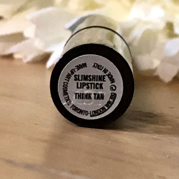 MAC Slimshine Lipstick * Think Tan - Picture 2 of 2